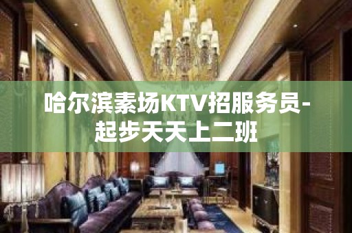 哈尔滨素场KTV招服务员-起步天天上二班