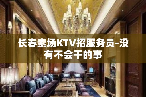 长春素场KTV招服务员-没有不会干的事