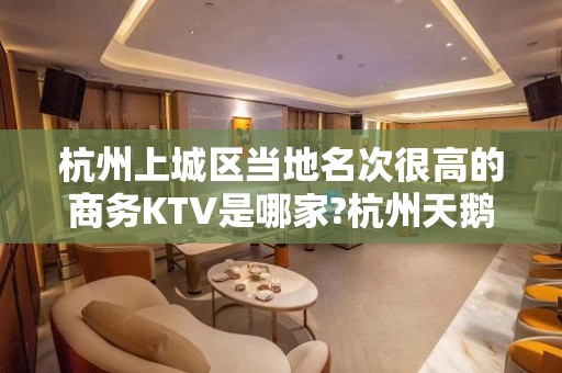 杭州上城区当地名次很高的商务KTV是哪家?杭州天鹅湖KTV