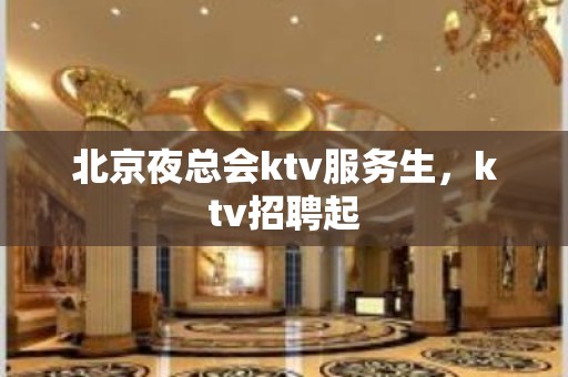 北京夜总会ktv服务生，ktv招聘起