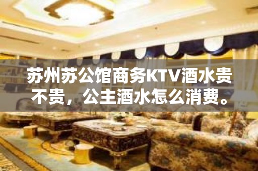 苏州苏公馆商务KTV酒水贵不贵，公主酒水怎么消费。