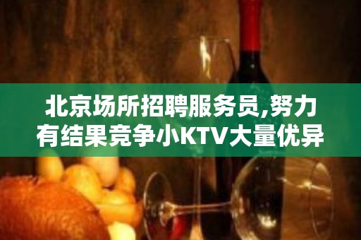 北京场所招聘服务员,努力有结果竞争小KTV大量优异客户