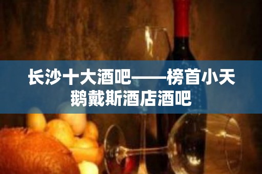 长沙十大酒吧——榜首小天鹅戴斯酒店酒吧