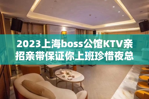 2023上海boss公馆KTV亲招亲带保证你上班珍惜夜总会时光