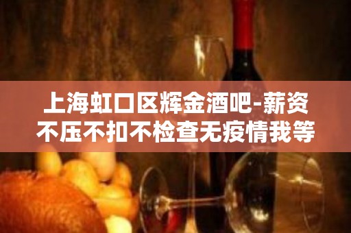 上海虹口区辉金酒吧-薪资不压不扣不检查无疫情我等你