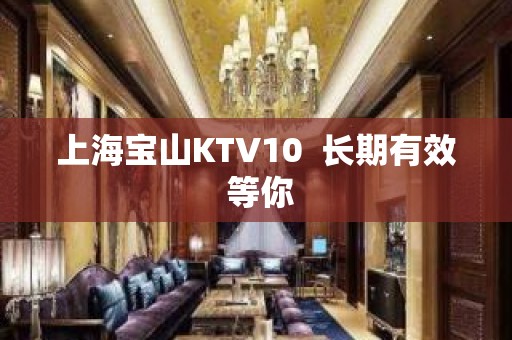 上海宝山KTV10  长期有效 等你