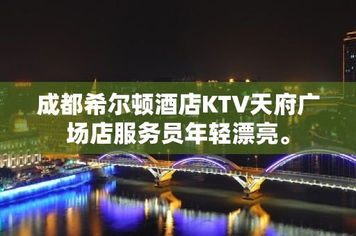 成都希尔顿酒店KTV天府广场店服务员年轻漂亮。