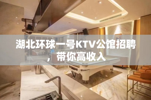 湖北环球一号KTV公馆招聘，带你高收入