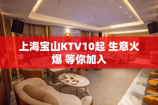 上海宝山KTV10起 生意火爆 等你加入