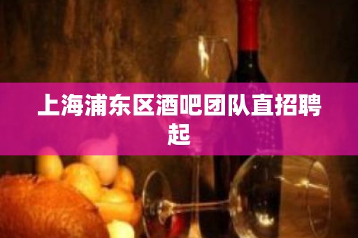 上海浦东区酒吧团队直招聘起