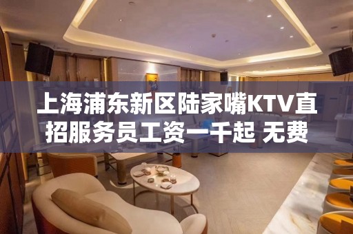 上海浦东新区陆家嘴KTV直招服务员工资一千起 无费用