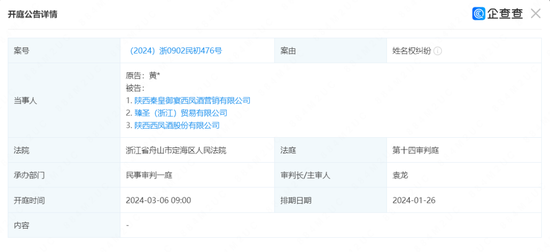 黄渤起诉！西凤酒回应：与公司无关